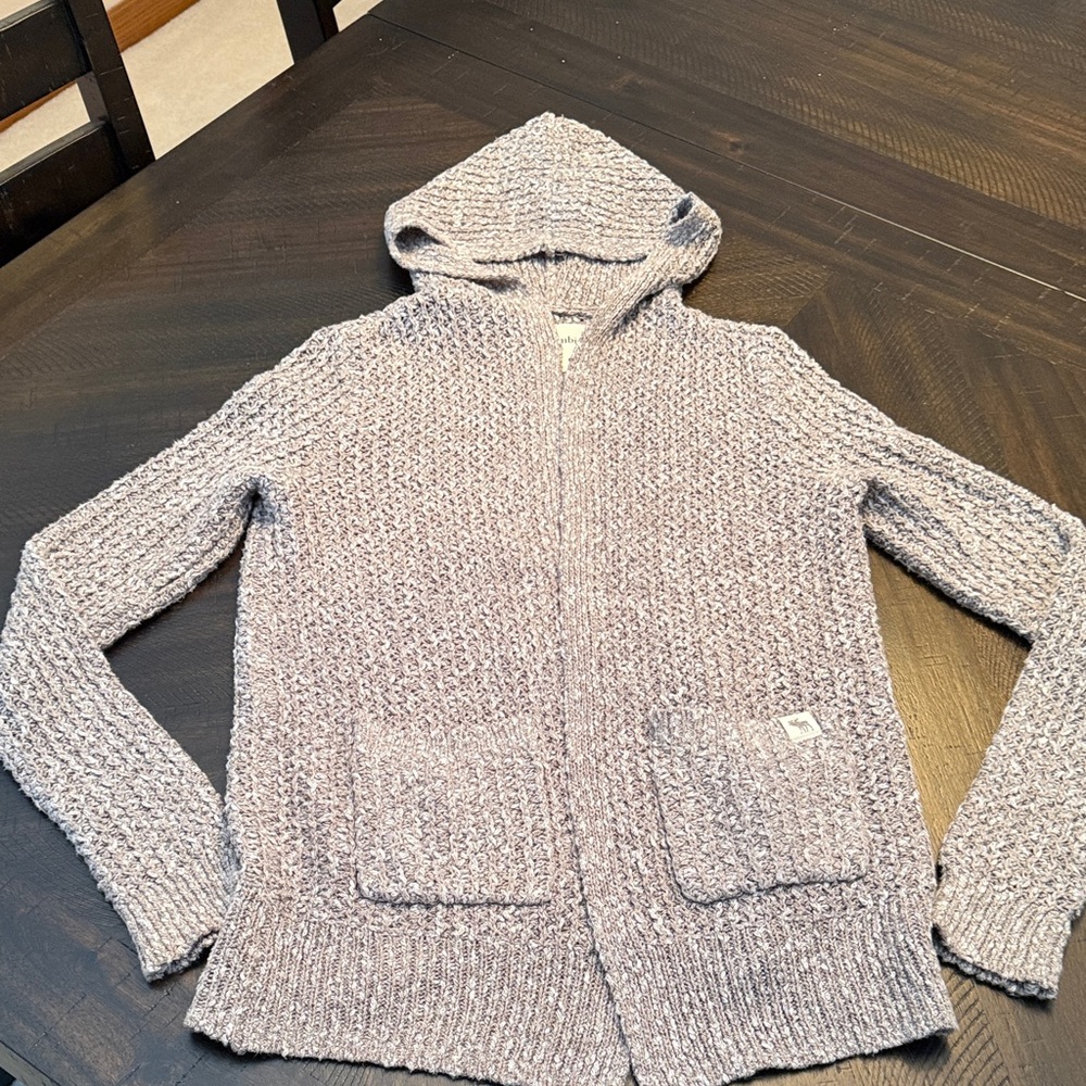 Abercrombie Kids Gray Knit Sweater